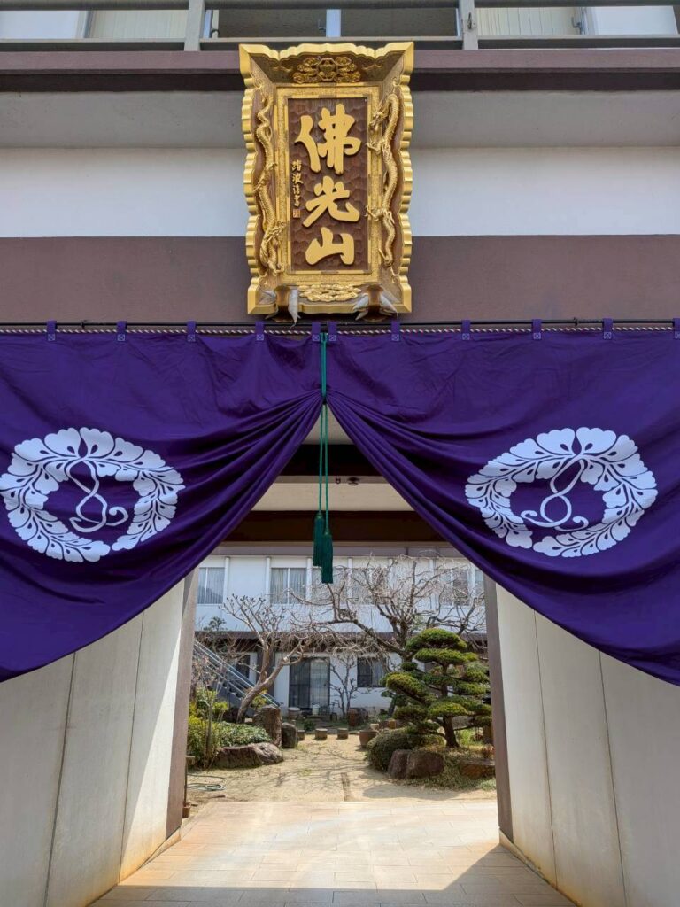 山門からの入光